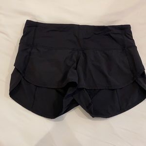 Lululemon Speed Up shorts